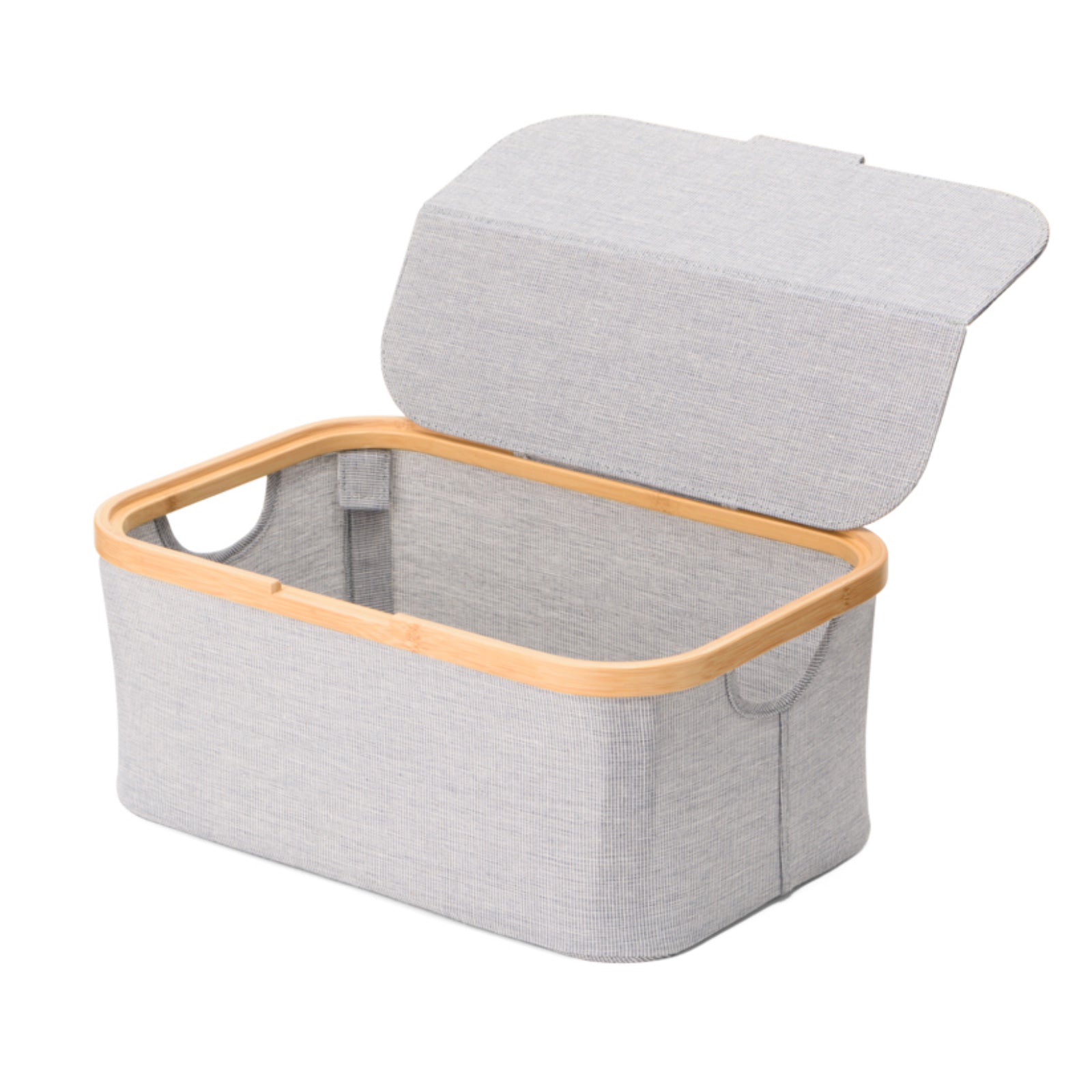 Gudee フタ付き 折りたたみ収納ボックス 長方形