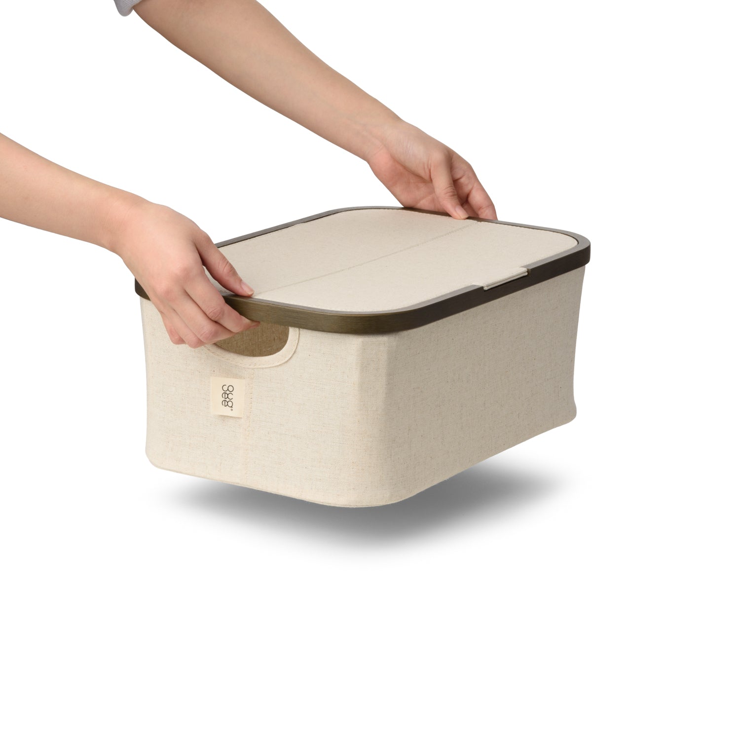 Gudee フタ付き 折りたたみ収納ボックス 長方形