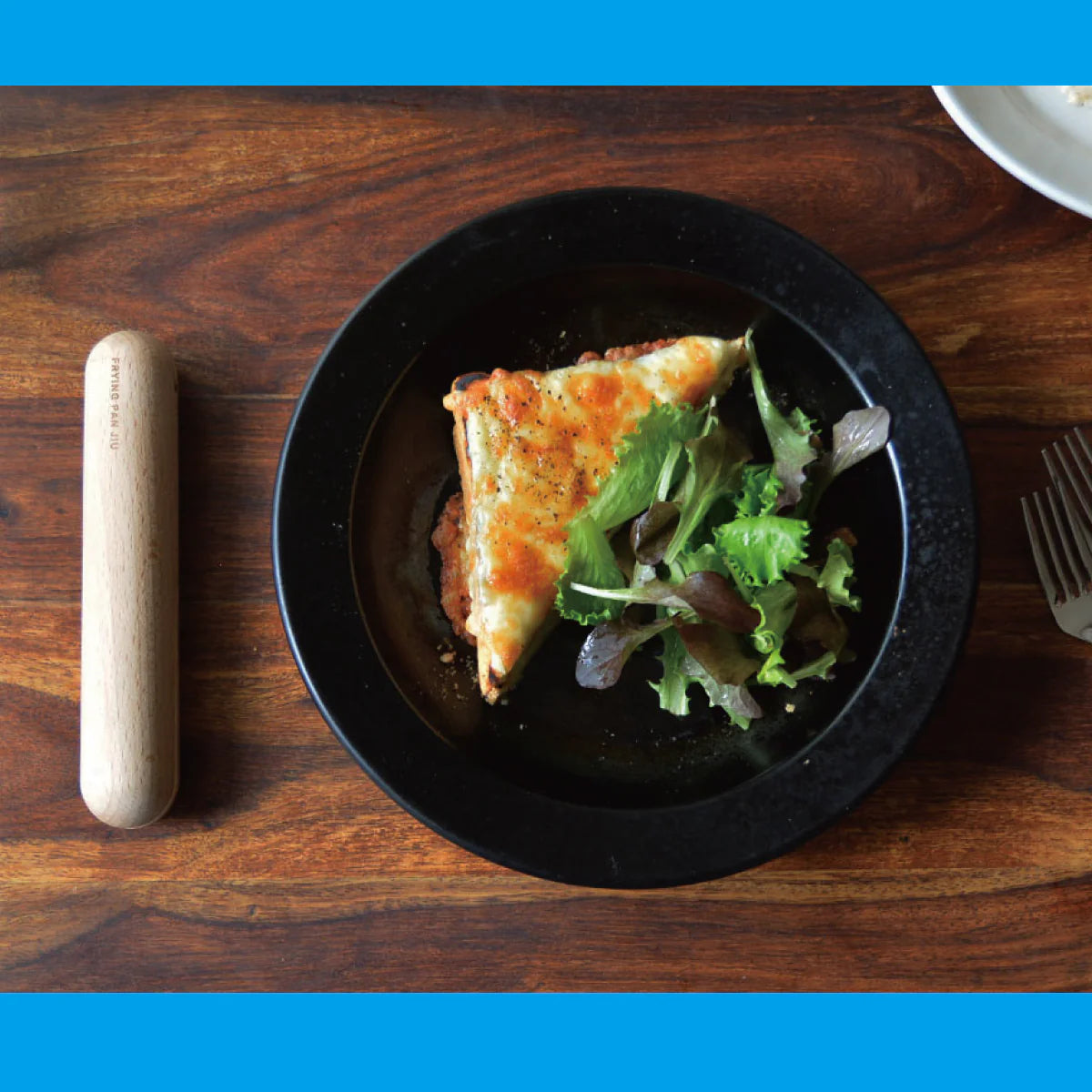 JIU 鉄フライパン S＆ ハンドル（フタ付き）